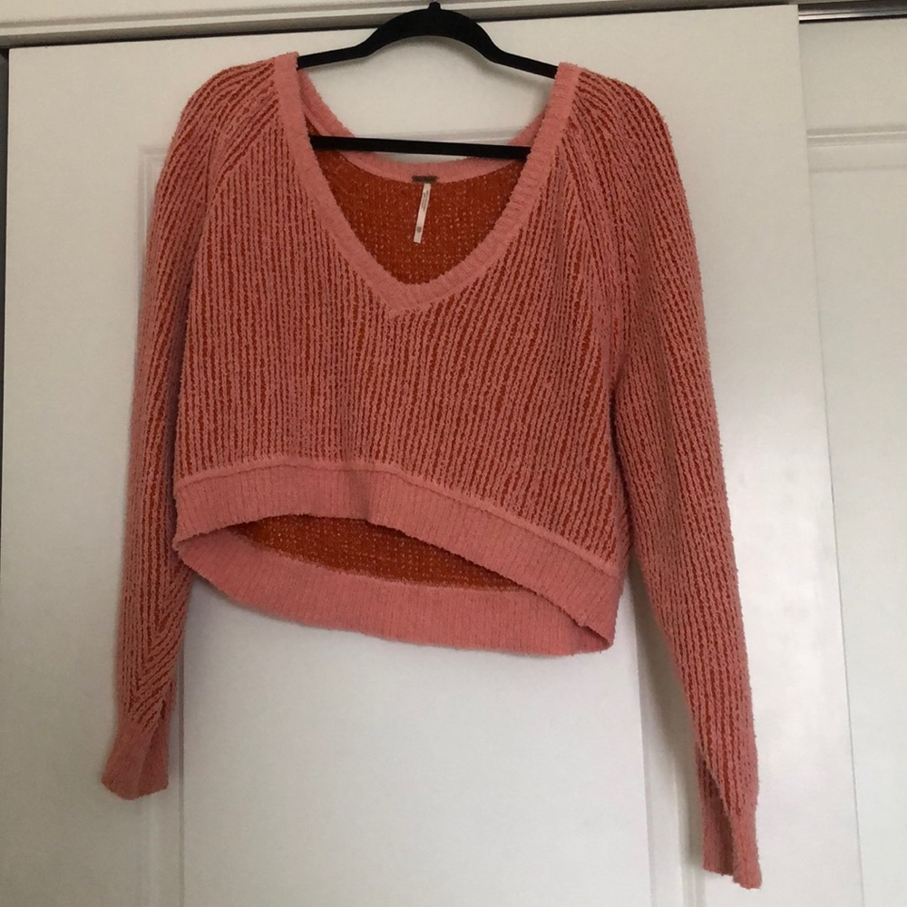 Free People cropped sweater